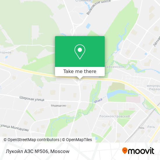 Лукойл АЗС №506 map