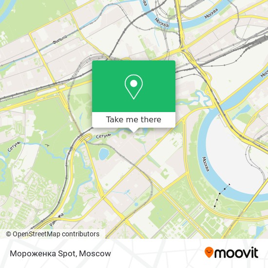 Мороженка Spot map