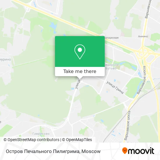 Остров Печального Пилигрима map