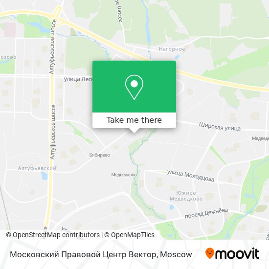 Московский Правовой Центр Вектор map