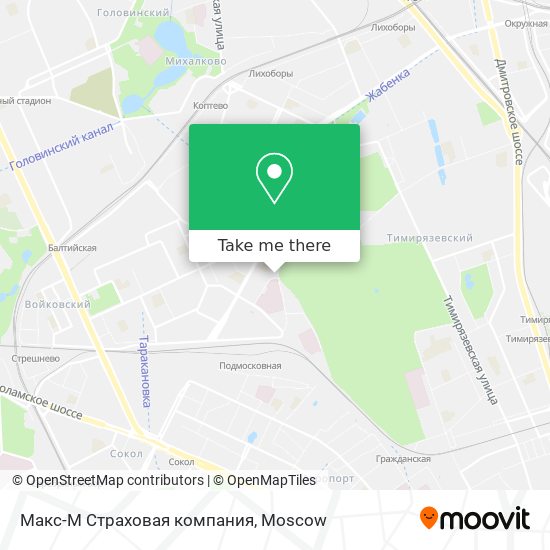 Макс-М  Страховая компания map