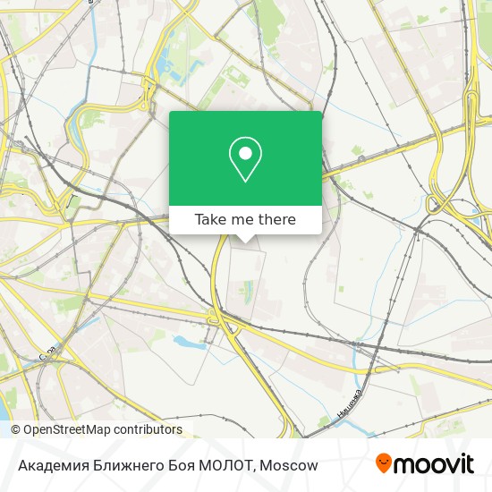 Академия Ближнего Боя МОЛОТ map