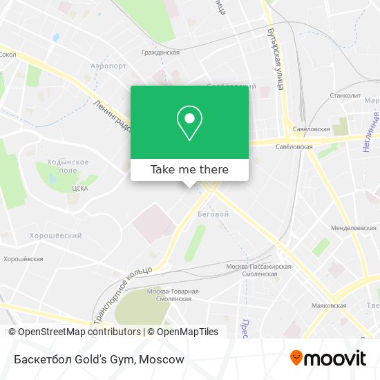 Баскетбол Gold's Gym map