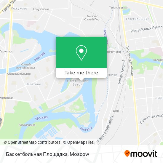 Баскетбольная Площадка map