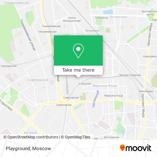 Playground map