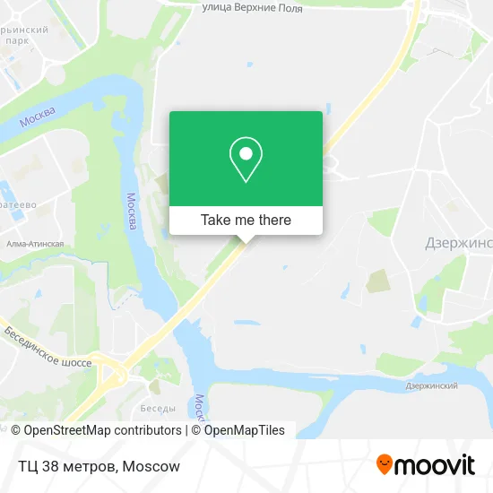 ТЦ 38 метров map