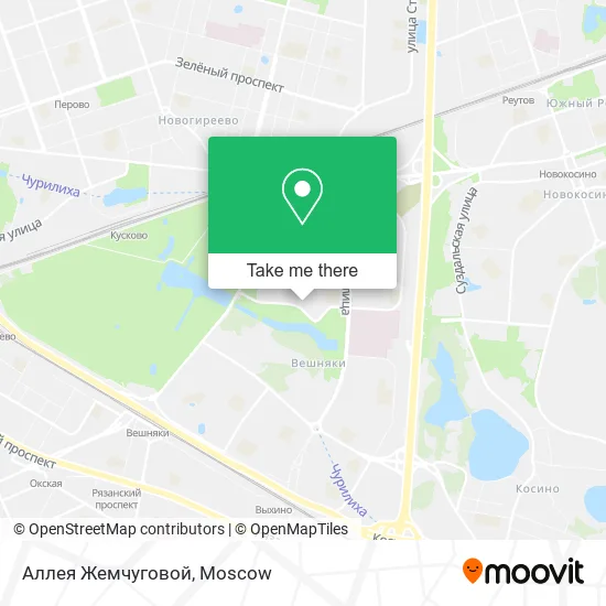 Аллея Жемчуговой map