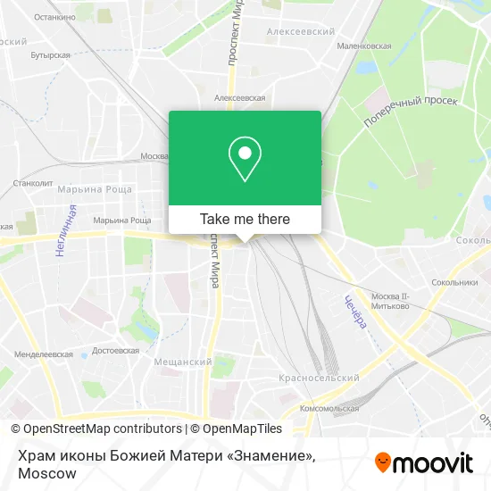 Храм иконы Божией Матери «Знамение» map