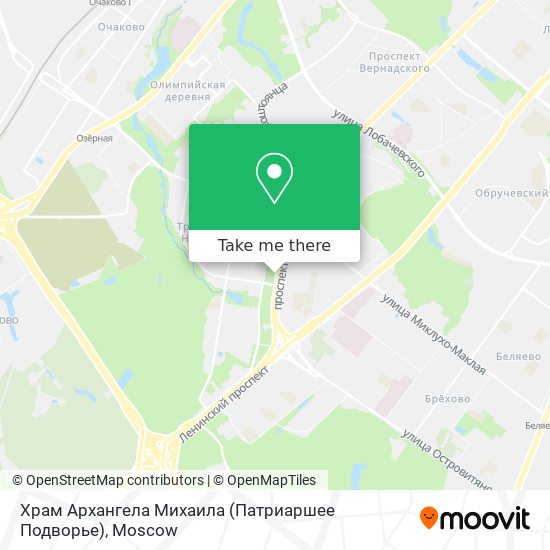 Храм Архангела Михаила (Патриаршее Подворье) map