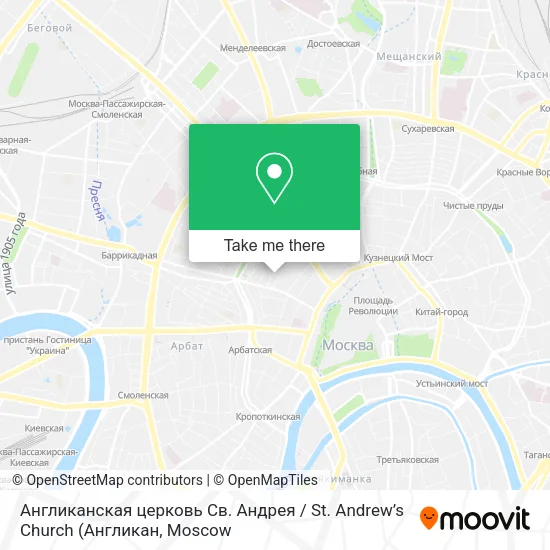 Англиканская церковь Св. Андрея / St. Andrew’s Church map
