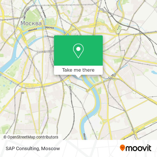 SAP Consulting map