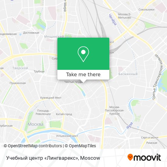 Учебный центр «Лингварекс» map