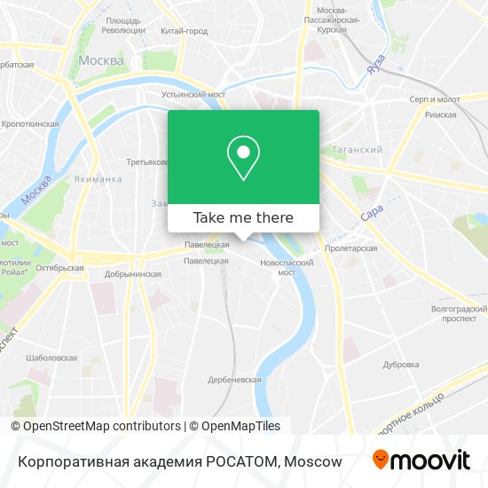 Корпоративная академия РОСАТОМ map