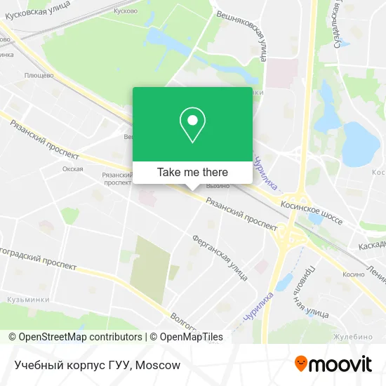 Учебный корпус ГУУ map