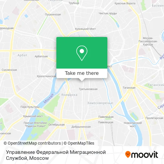 Управление Федеральной Миграционной Службой map