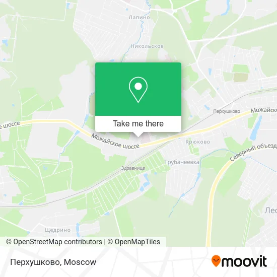 Перхушково map
