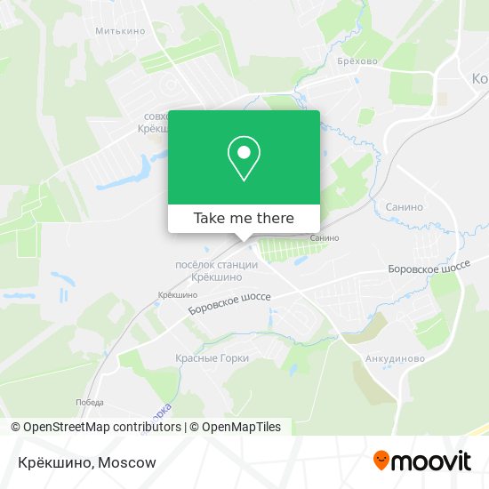 Крёкшино map