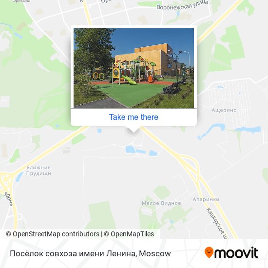 Посёлок совхоза имени Ленина map