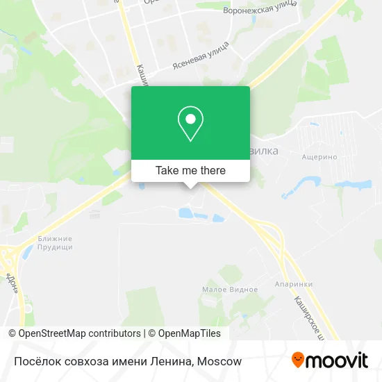 Посёлок совхоза имени Ленина map