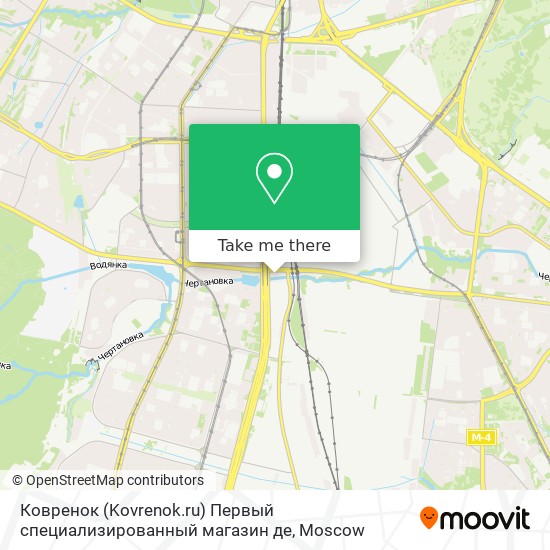 Ковренок (Kovrenok.ru) Первый специализированный магазин де map