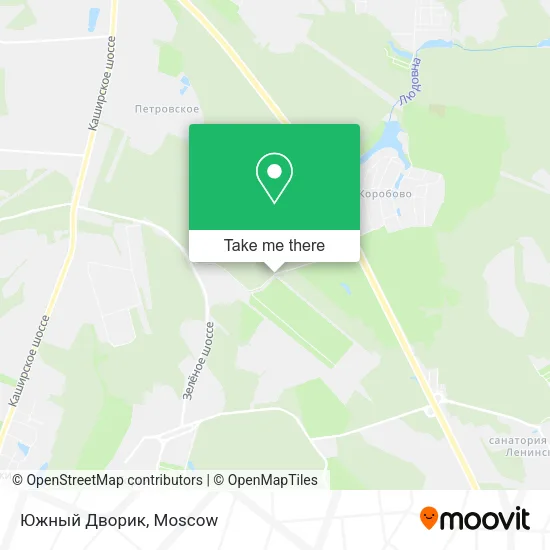 Южный Дворик map