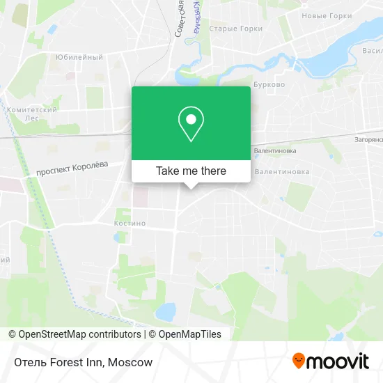 Отель  Forest Inn map