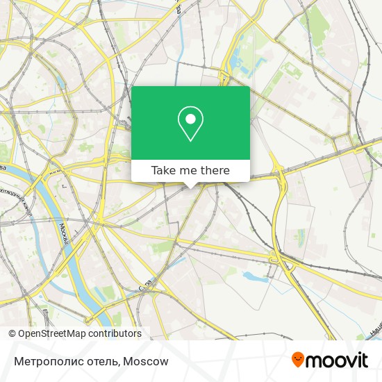 Метрополис отель map