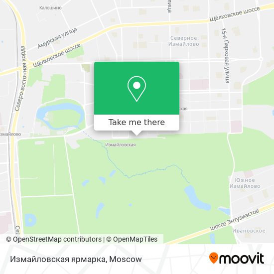 Измайловская ярмарка map