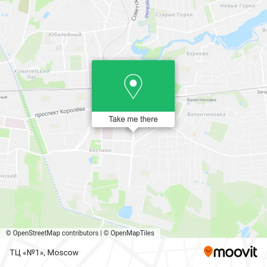 ТЦ «№1» map
