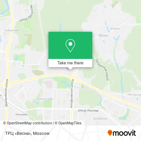 ТРЦ «Весна» map