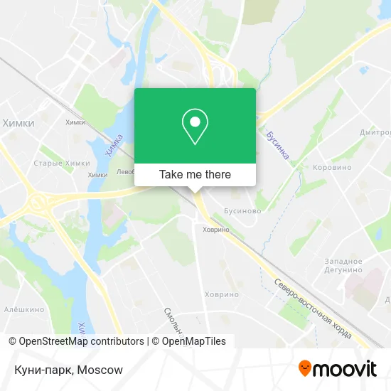 Куни-парк map
