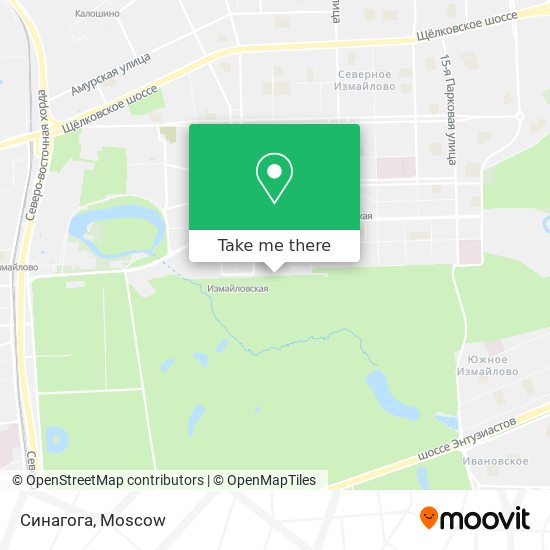 Синагога map