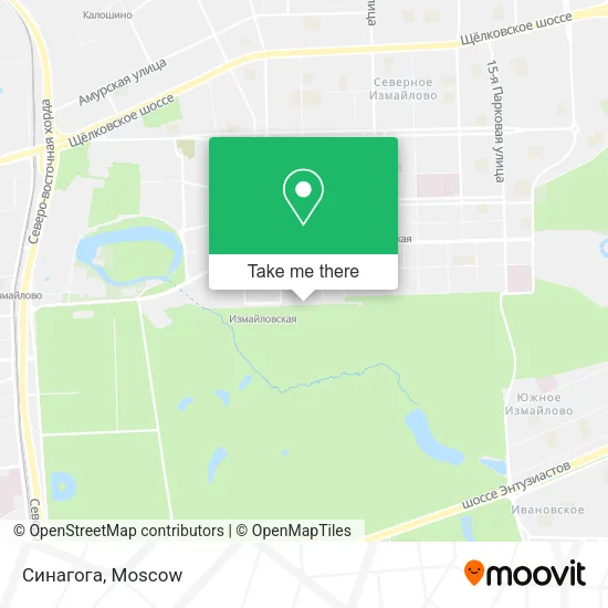Синагога map