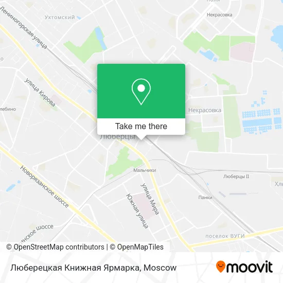 Люберецкая Книжная Ярмарка map