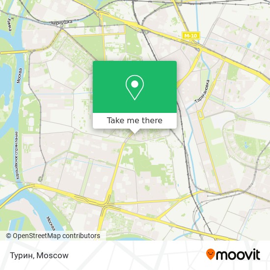 Турин map