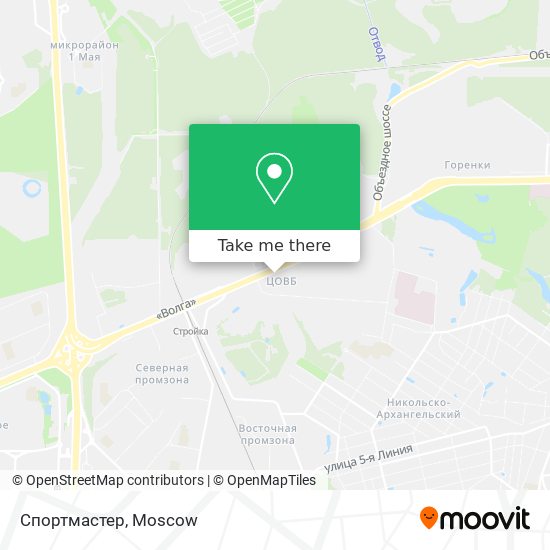 Спортмастер map