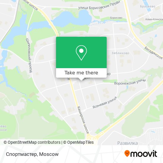 Спортмастер map