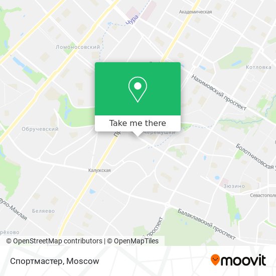 Спортмастер map