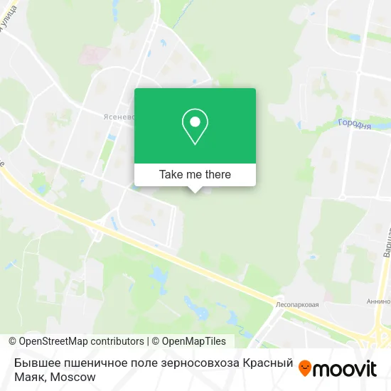Бывшее  пшеничное поле зерносовхоза Красный Маяк map
