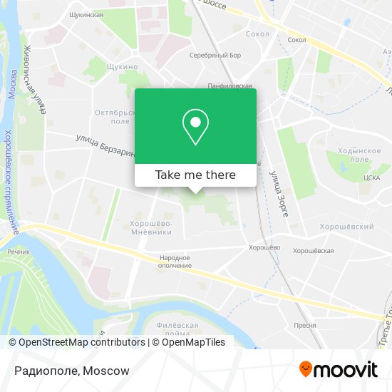 Радиополе map
