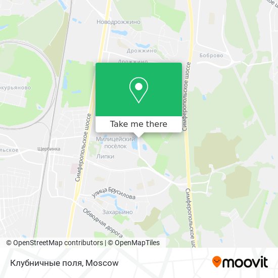 Клубничные поля map