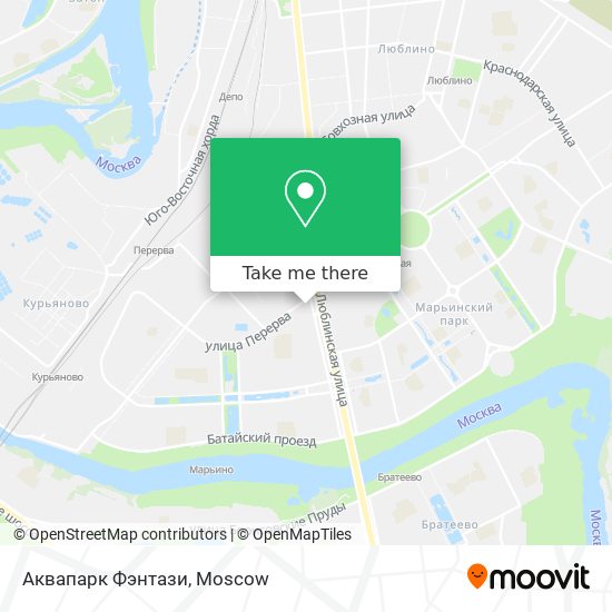 Аквапарк Фэнтази map