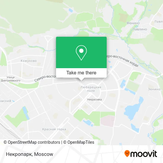 Некропарк map
