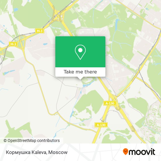 Кормушка Kaleva map