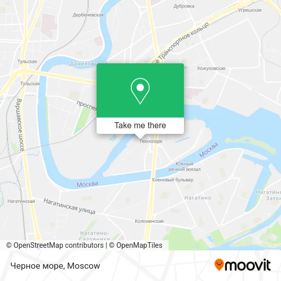 Черное море map