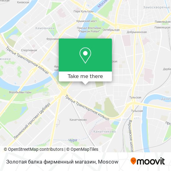 Золотая балка  фирменный магазин map