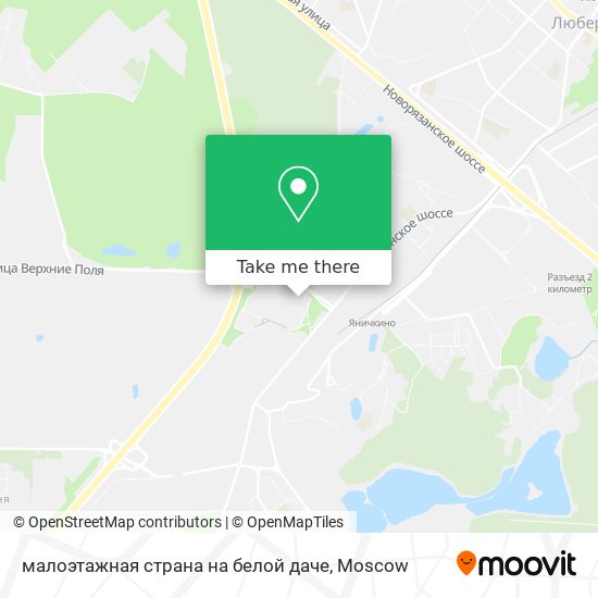 малоэтажная страна на белой даче map