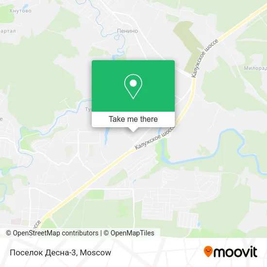 Поселок Десна-3 map