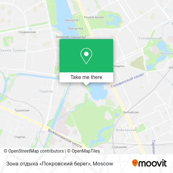 Зона отдыха «Покровский берег» map