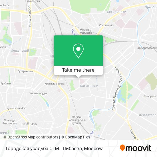 Городская усадьба С. М. Шибаева map